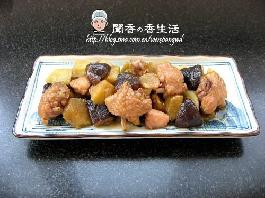 香菇鸡翅焖双薯