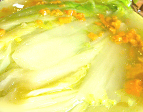 蟹黄白菜