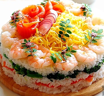 寿司创意蛋糕