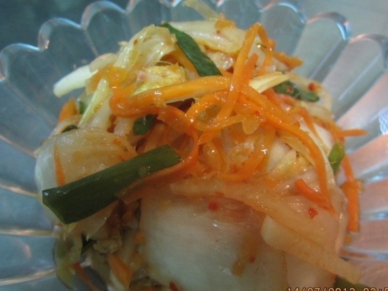 开胃小菜5---自制韩式泡菜