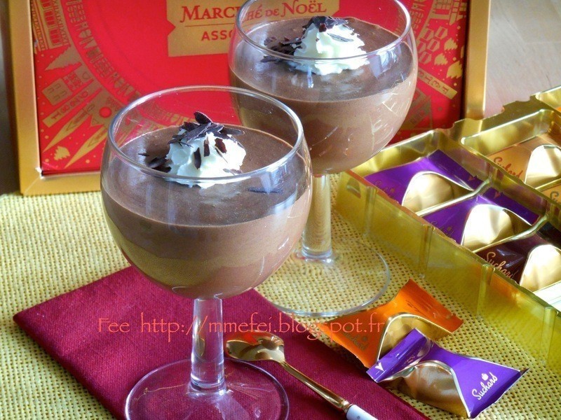 Mousse au chocolat 巧克力慕斯 (西洋情人节甜点系列)