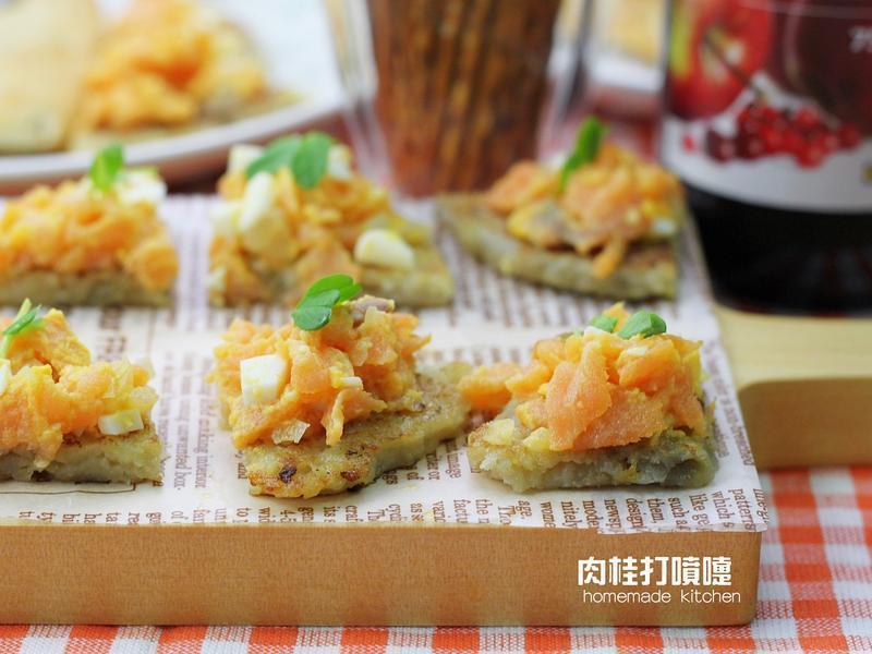 前菜-燻鲑鱼马铃薯饼