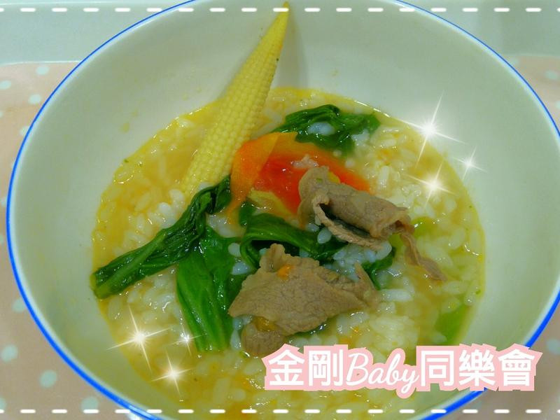 番茄牛肉蔬菜粥【 副食品4～8个月】