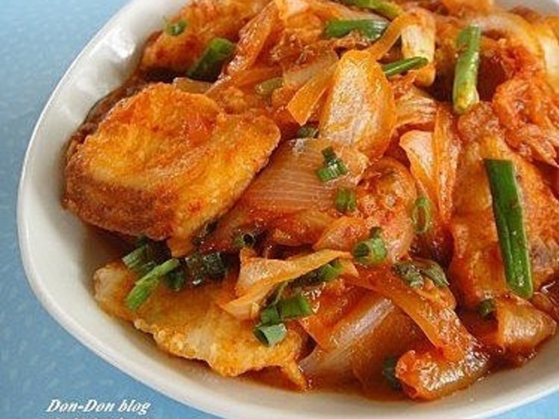 [韩式]泡菜鲷鱼烧
