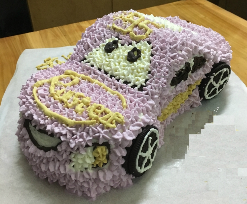 最灵动最激情的汽车蛋糕