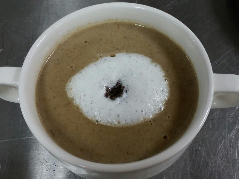 卡布奇诺蘑菇浓汤