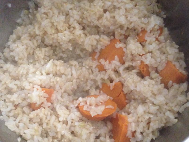 养生地瓜糙米饭