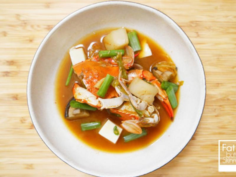 韩式螃蟹辣汤
