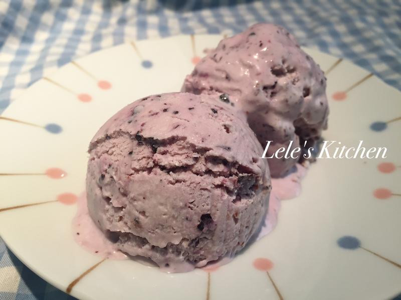 蓝莓乳酪优格冰淇淋