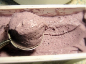 蓝莓起司蛋糕冰淇淋 Blueberry Cheesecake Ice cream