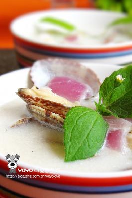 白酒蛤蜊奶油浓汤