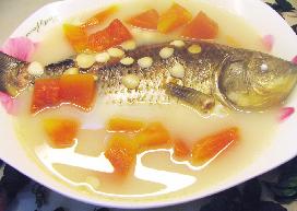 木瓜鲫鱼汤
