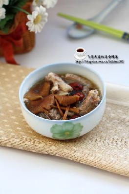 排骨茶树菇汤