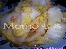 虾米炒大白菜