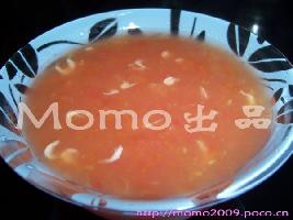 虾皮西红柿汤