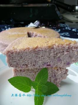 紫薯轻奶酪蛋糕