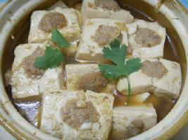豆腐白菜煲