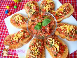 意式平民美食--Bruschetta