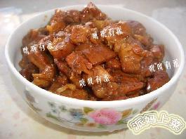 红烧肘子肉