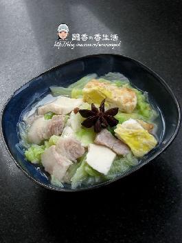 白菜豆腐锅