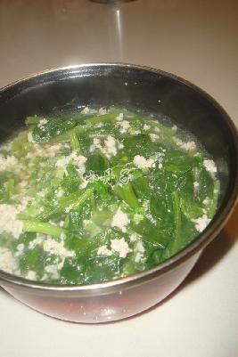 南方特色清汤--菠菜肉汤