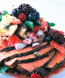 牛肉莓果沙拉