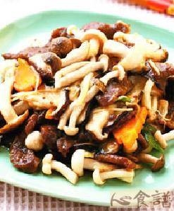 菌菇炒牛肉