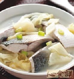 高丽菜酸煮鱼汤