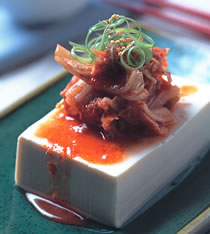 韩式泡菜冷豆腐