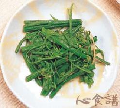龙鬚菜炒肉丝