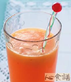 红萝卜黄椒芒果汁