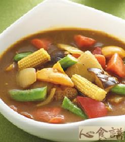 咖哩蔬菜汤