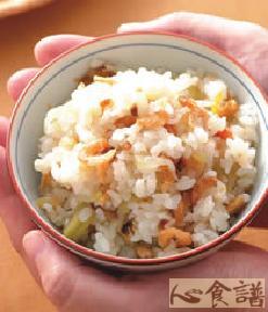 胡瓜虾米饭