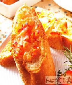 醋汁焗法式面包