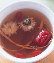 参鬚红枣茶