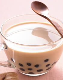 姜汁珍珠奶茶