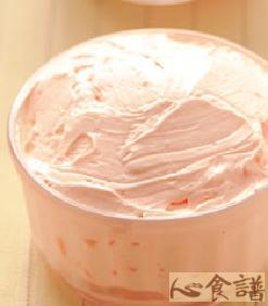 草莓奶油霜
