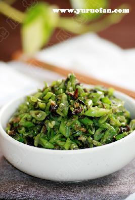 橄榄菜炒豆角