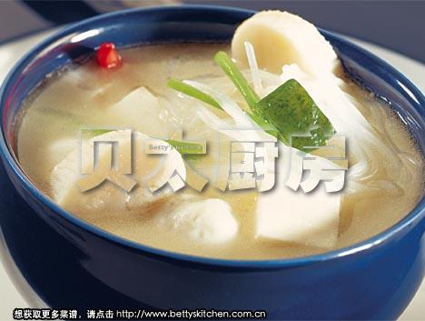 带子豆腐汤