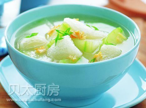 干贝竹荪冬瓜汤
