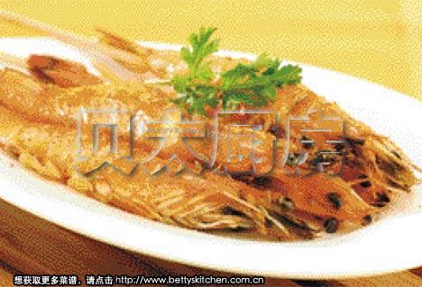 微波虾串