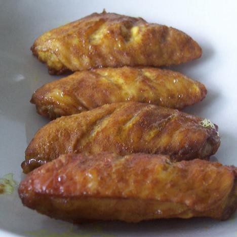 椰浆咖喱烤鸡翅