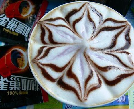 炼乳花式咖啡