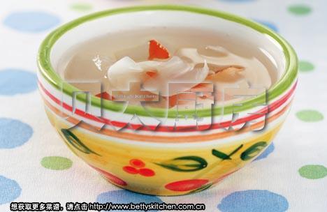 生梨百合汤