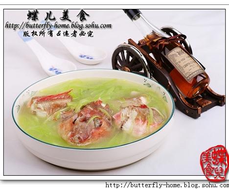 红娘鱼莴笋汤 