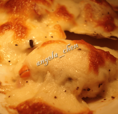 经典海鲜—法式烤扇贝