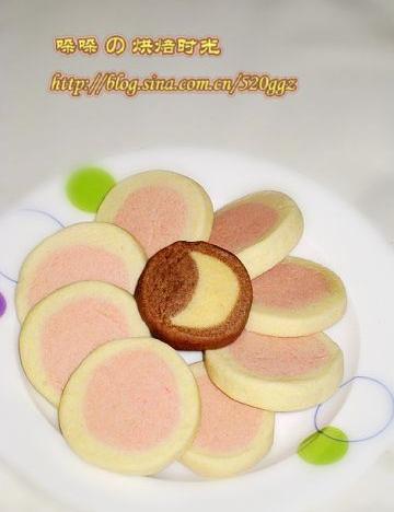 草莓圈圈饼干＆月亮饼干