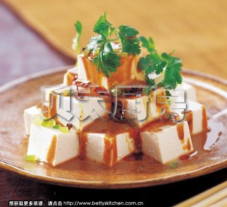 香麻冷豆腐