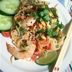 泰式虾肉米粉沙拉