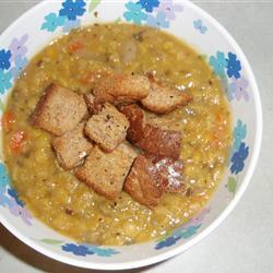 素食干豌豆汤